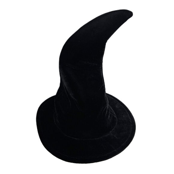 Hogwarts Student Blk Velvet Witch Costume Hat by Elope - Picture 5 of 11